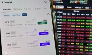 Cổ phiếu thép bứt phá
