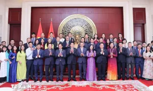 Chủ tịch nước đề cao tinh thần đoàn kết của cộng đồng người Việt tại Trung Quốc