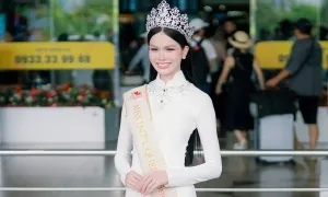 Hà Tâm Như lên đường thi Hoa hậu Chuyển giới Quốc tế