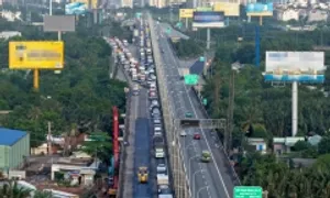 Xe ùn ứ gần 5 km trên cao tốc TP HCM - Long Thành do sửa đường