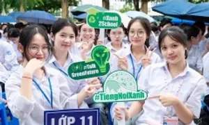 Học sinh THPT cả nước lan toả thông điệp bảo vệ môi trường Học sinh THPT cả nước lan toả thông điệp bảo vệ môi trường